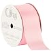 Berwick Offray 265277 1.5" Wide Double Face Satin Ribbon, Light Pink, 3 Yds