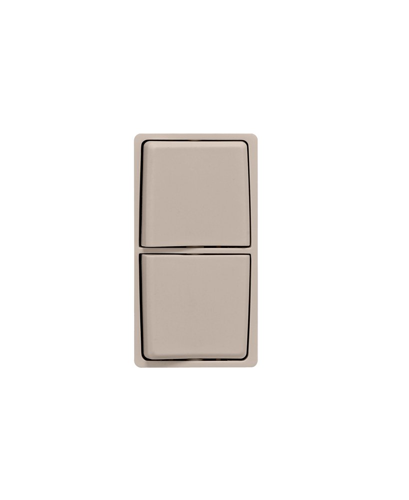Leviton RK634-CA Renu Combination Switch Color Change Kit, Café Latte