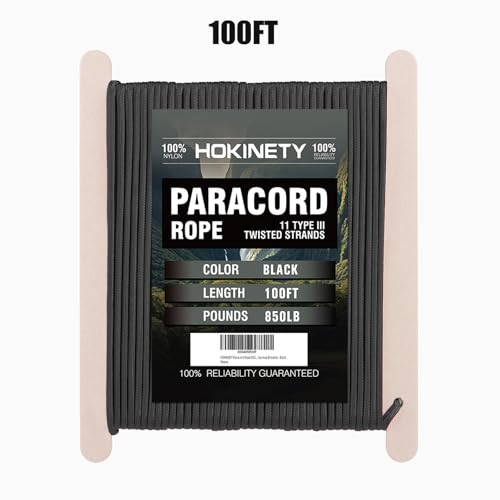 Hokinety PARACORD 100FT Rope 850 Lb thumb #1
