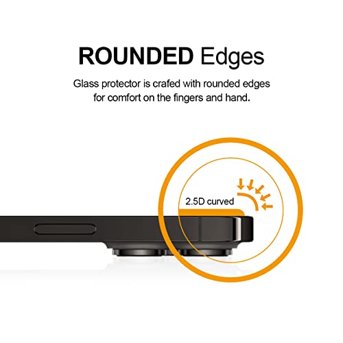 Image of Supershieldz (2 Pack) (Privacy) Anti Spy Screen Protector Designed for iPhone 14 Pro Max (6.7 inch), Tempered Glass, Anti Scratch, Bubble Free