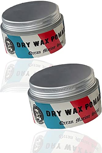 バブロ ポマード ドライクリーム ポマード ヘアワックス グリース スーパーハード 整髪料 メンズ 2個セット