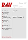 arbeitsgericht aargau  Urlaubsrecht (Recht der Wirtschaft 247)