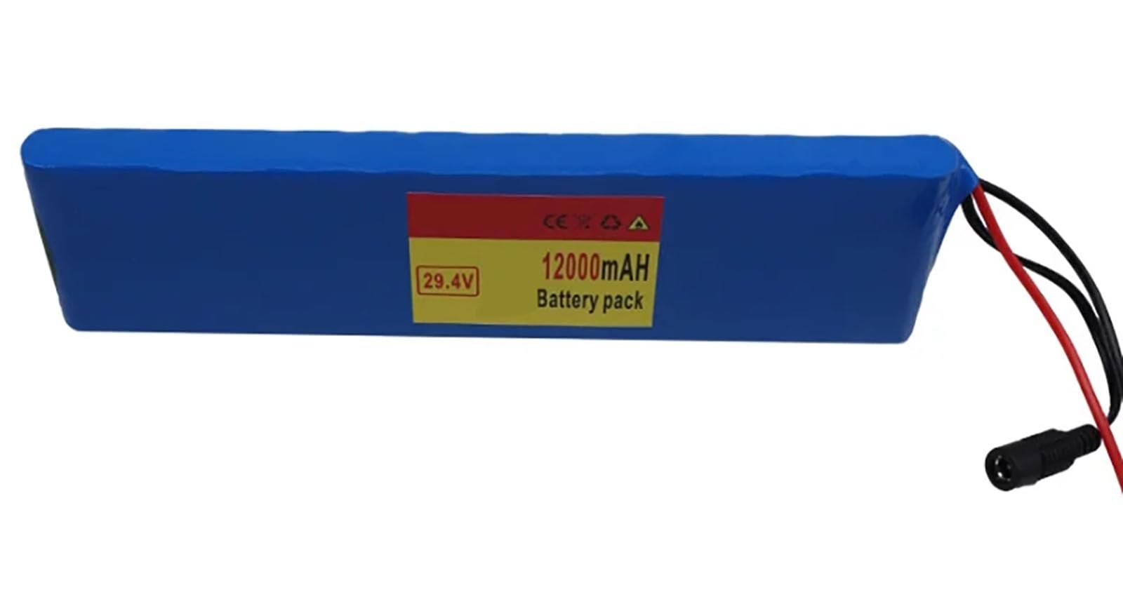 Batterie De Vélo Électrique 24V 12Ah Ebike Battery avec Chargeur 29.4V 7S2P Batterie Haute Puissance Remplaçable Étanche Batterie pour 50W-350W Moteur