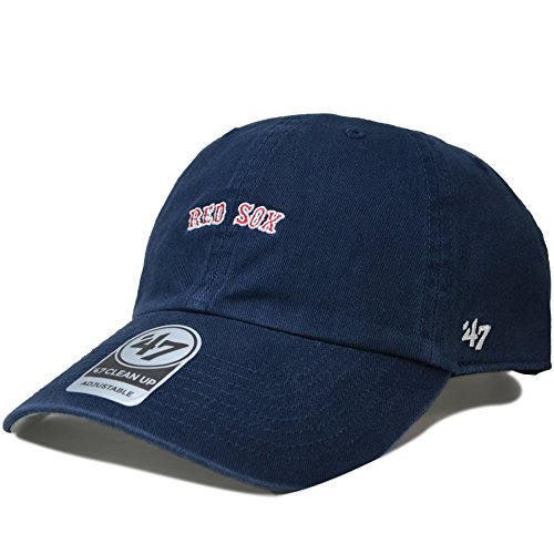 [47BRAND(�t�H�[�e�B�Z�u�� �u�����h)] RED SOX BASE RUNNER SCRIPT 47 CLEAN UP CAP �L���b�v NAVY ONESIZE