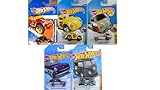 Hot Wheels Volkswagen VW Die-Cast Cars, 5-Pack, Random Assorted Collection [Styles May Vary]
