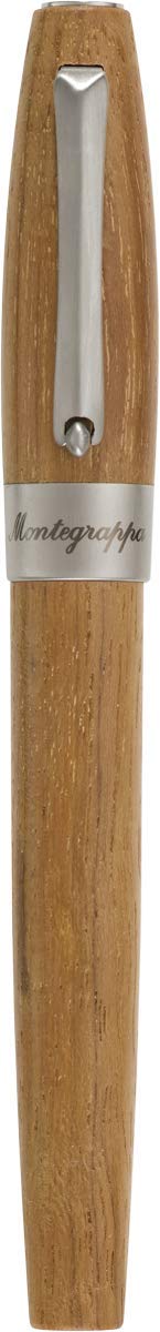Montegrappa Heartwood Light Teak Füllfederhalter, Teakbaumholz, ISFOW-IC