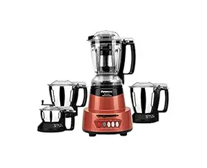 Panasonic Mx-Av-425Rr 600W Juicer Mixer Grinder, Rustic Red 4 Jar, 600 Watt