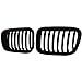 calandre design, set, noir BMW E46, Berline/Compact de 1998 à 2005 Berline/COMP. noir,