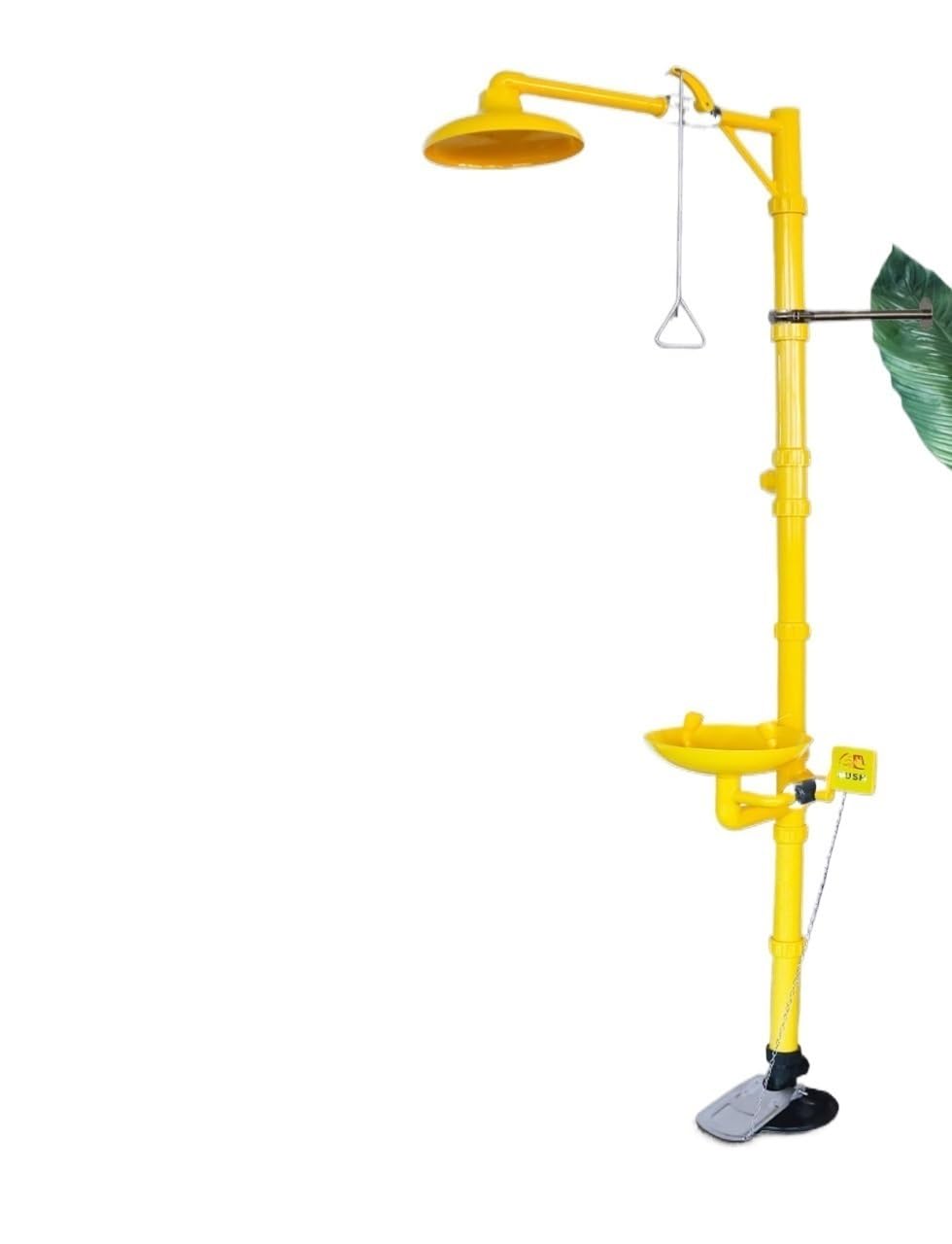HTDRE Emergency Eyewash and Shower Station for Eye and Face Protection