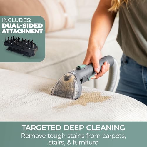 Image of Kenmore SpotLite Go Pet Portable Carpet & Upholstery Cleaner Machine | 16KPa Suction with 2-in-1 Tough Stain Tool, Lightweight Spot Stain Remover for Couch, Car Detailing, Rugs & Stairs