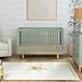 DaVinci Marley 3-in-1 Baby Crib Convertible to Toddler Bed & Daybed - Easy to Assemble Wooden Crib - GREENGUARD Gold Certified - 4 Adjustable Heights - Conversion Kit Sold Separately, Light Sage