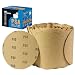 Sanding Discs Adhesive 6 Inch 100 PCS PSA Sanding Disc Aluminum Oxide Sandpaper Roll 80 Grit S SATC