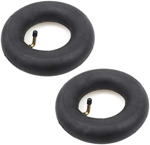 Jaywool 2 Pack 2.80/2.50-4 inch Inner Tube with TR87 Bent Valve Stem for Scooters, Lawn Mowers, Wheelbarrows, Hand Trucks