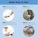 iNenya Dog Urine Sample Catcher,Adjustable Angle Long Handled Telescopic Dog Urine Collector,Super Easy to Use Dog Pee Catcher Urine Stick for Small Large Female Dogs
