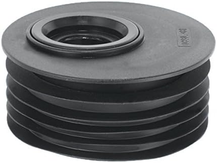 McalpineDC2BL-OS Offset Drain Reducer Connector, Black