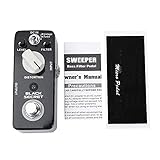 Distortion E-Gitarren-Effektpedal True Bypass Vollmetallkessel-Gitarrenteile Schwarz