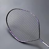FIBRA DE CARBON - Raqueta más más ligero pero más fuerte, por lo que la tensión puede hasta 3 0lbs , adecuado el comienzo y el jugador profundo;