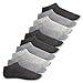 Produktbild Footstar Herren & Damen Sneaker Socken (10 Paar), Kurze Sportsocken aus Baumwolle - Sneak It! - Classic Grey 47-50