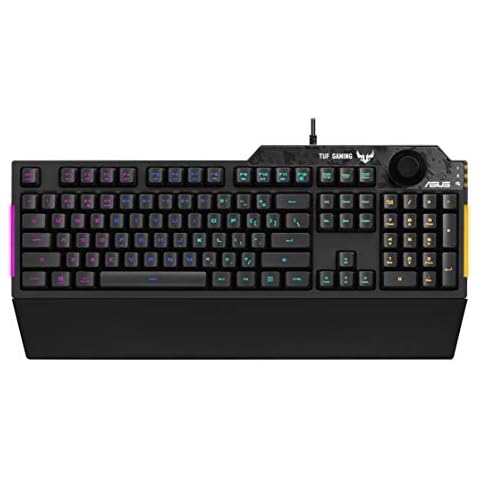 ASUS TUF Gaming K1 Gaming Tastatur schwarz Cover