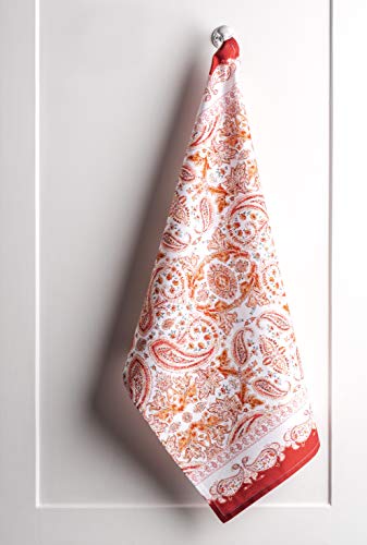 Maison D' Hermine Kitchen Towel 100% Cotton Quick Dry Cleaning Dishtowel For Gifts, Dining, Home, Wedding, Banquet, Buffet, Orient - Thanksgiving/Christmas (Set Of 3) #TOP6