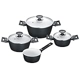 PRAKTISCHES SET: Entdecken Sie den Koch in sich. Mit dem praktischen Kochtopf Set von Berndes sind Sie auf jeden Anlass bestens vorbereitet und können Ihre Gerichte immer fachgerecht zubereiten.