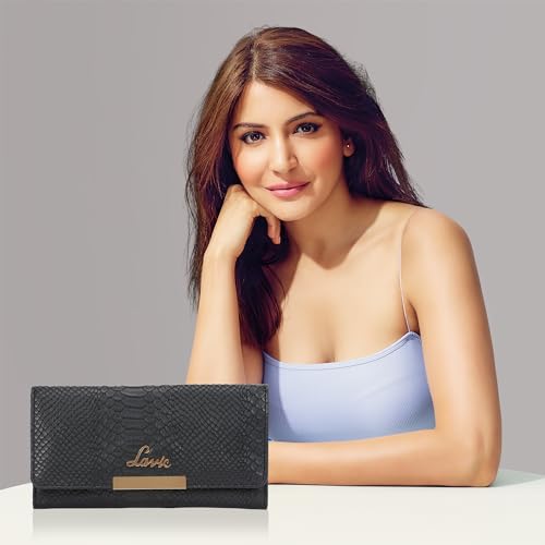 Image of Lavie Women's Croco Trifiano Trifold Wallet | Ladies Purse Handbag