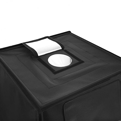 LIFE of PHOTO LED Ministudio Fotostudio Cube 50 Lichtbox mit Beleuchtung Lichtzelt Fotozelt Fotobox Lichtwürfel – Bild 4