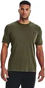 Under Armour Men's Sportstyle Left Chest Short-Sleeve T-Shirt, (390) Marine OD Green/Black/Black, 3X-Large Tall
