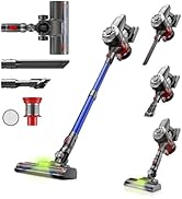 Amazon | 掃除機 コードレス【超軽量自走式設計・グリーンLEDライト