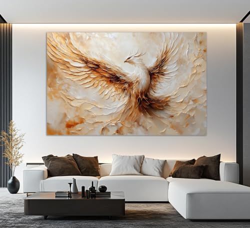 Impression sur toile Phénix avec cadre pour habiller un mur vide facilement