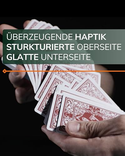 Bullets Playing Cards, 2X 54 Plastik Pokerkarten, Doppelpack, 2 Eckzeichen, Jumbo-Index, Wasserfest, Spielkarten – Bild 5