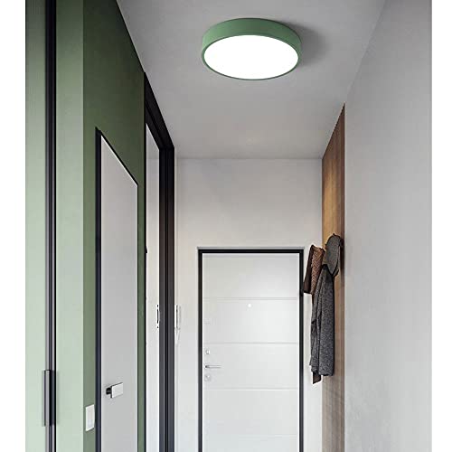Plafonero LED moderno 18W contra pasillos oscuros con sensor radar 6000K 5