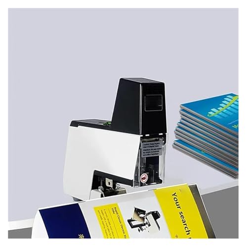 Grapadora eléctrica resistente de grapado plano rápido 6