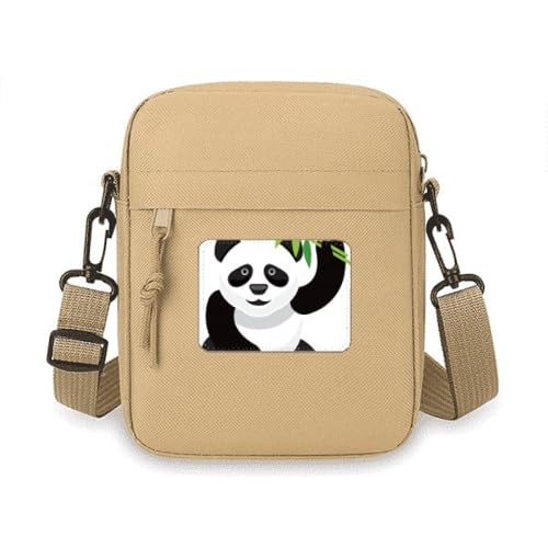 Sacoche téléphone panda chinois traditionnel petite pochette bandoulière smartphone femme
