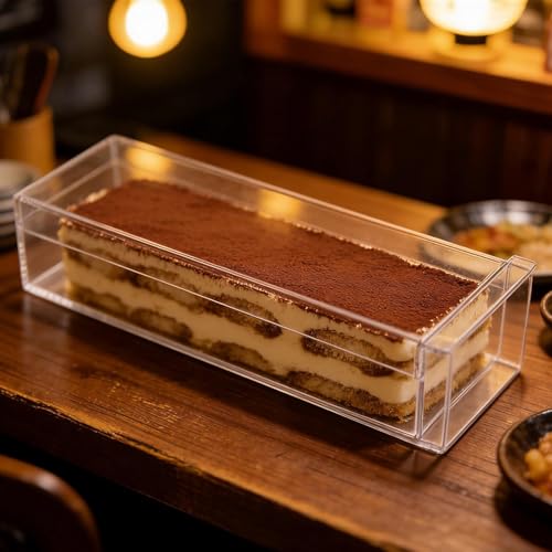 Boîte à tiramisu rectangulaire 40cm récipient de cuisine antiadhésif - 7