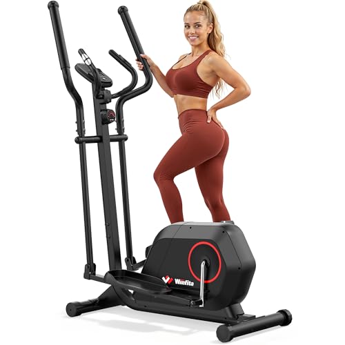 Elliptical Exercise Machine with 15.5 Stride & Resistance
