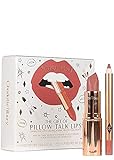 Charlotte Tilbury The Gift Of Pillow Talk Lips Duo Including Full Size Matte Revolution Lipstick And Travel Size Lip Cheat Lip Liner in Pillow Talk