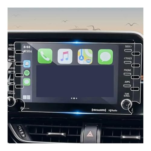 Film navigation C-HR 8 pouces protection écran verre trempé GPS XLE 2019-2023