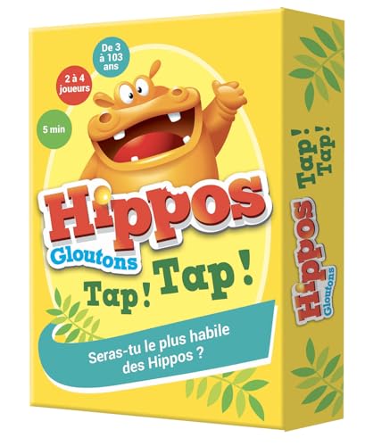 JEUX DE CARTES - HIPPOS GLOUTONS - TAP ! TAP !
