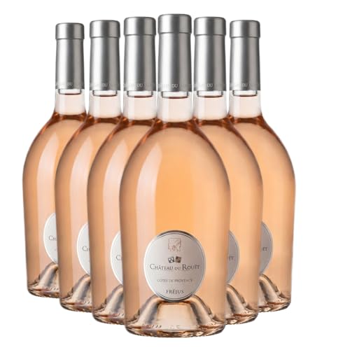 Côtes de Provence Fréjus Hermès rosado 2023 - Château du Rouët - DOP - Provenza - Alpes - Côtes d Azur - Francia - Variedades de uva Grenache,Tibouren,Syrah - 6x75cl