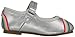 Carter's Girl's Alvina Girl's Ballet Flat Shoe, Silver, 8 M US Toddler
