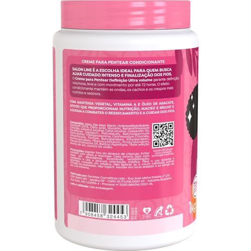 Salon Line Cr Pentear Definicao Ultra Vol 1kg 32445