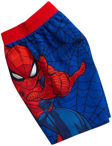 Marvel Boys Spider-Man Avengers Hulk UPF 50 Quick Dry Swim Trunks Shorts - image 5