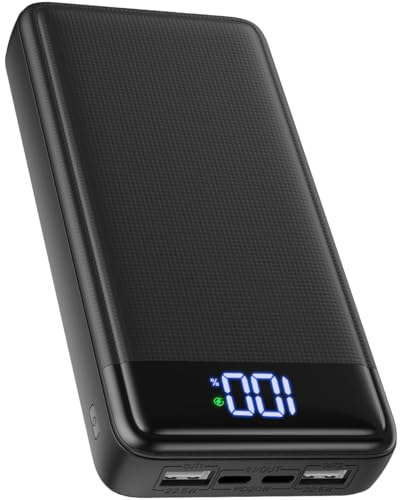 Power Bank 26800mAh, 22.5W Powerbank PD3.0 QC4.0 USB C (Ingressi/Uscite),
