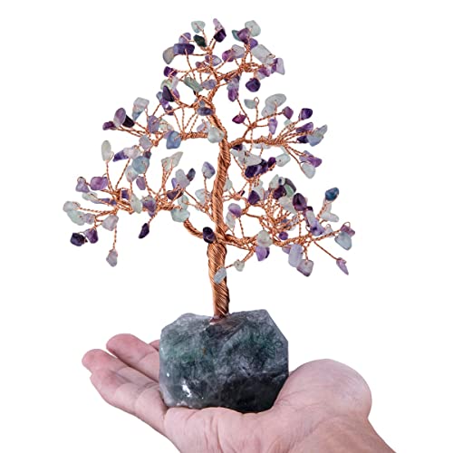 KYEYGWO Healing Crystal Tree on Amethyst Base - Image 3