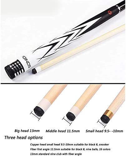 Taco de Billar Maple Billiard Pool Cue 57Inch 13Mm miniatura 4