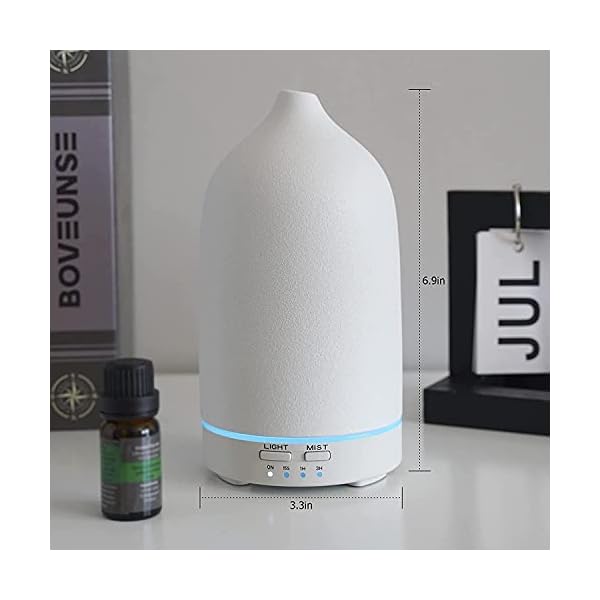 Dialan's Ceramic Essential Oil Diffuser Aromatherapy Aroma Mist Diffusers - Image 8