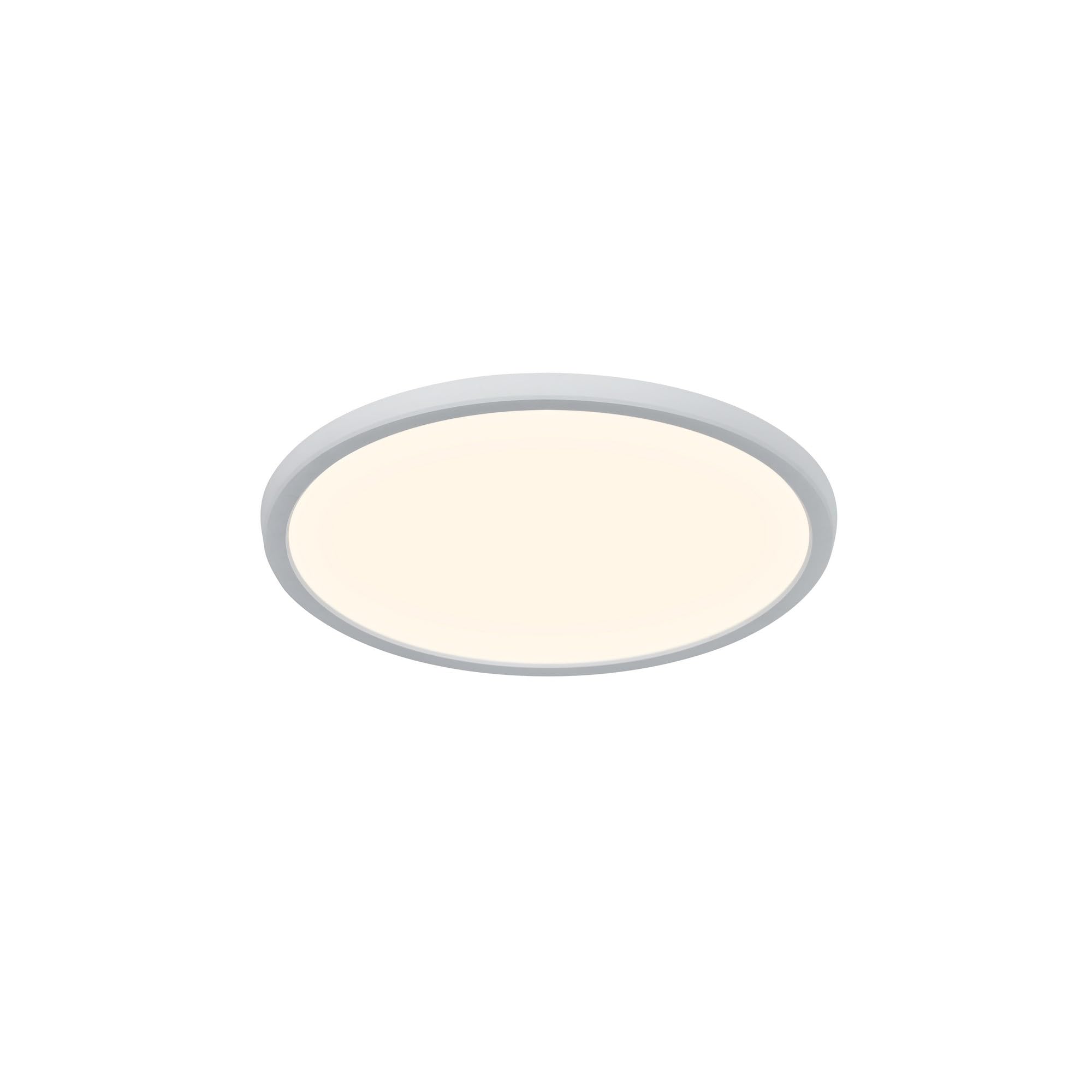Nordlux Oja Ceiling Light White Plastic Kitchen LED 3000/4000k Mains 24cm