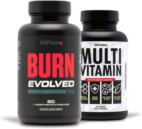 Sculpt Nation Burn Evolved 2.0 and Multivitamin Bundle