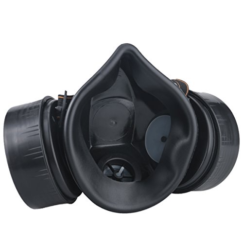 Leeko Anti-dust Spray Chemical Gas Dual Cartridge Respirator Paint Filter Mask with Activated Carbon Box - Thumbnail 6